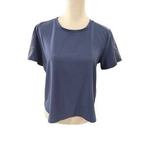 Avalanche Blue Short Sleeve top Medium